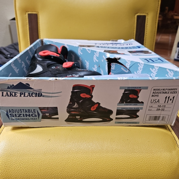 Lake Placid Adjustable Ice Skates- Boys size 11-1, NIB, NWOT - Picture 6 of 6